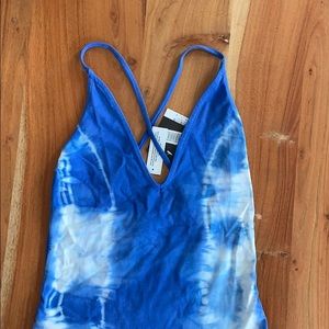 NWT Topshop tie-dye bodysuit